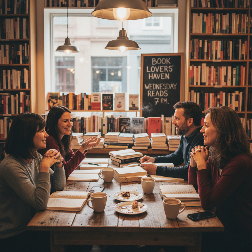 Book club event at InkVerse